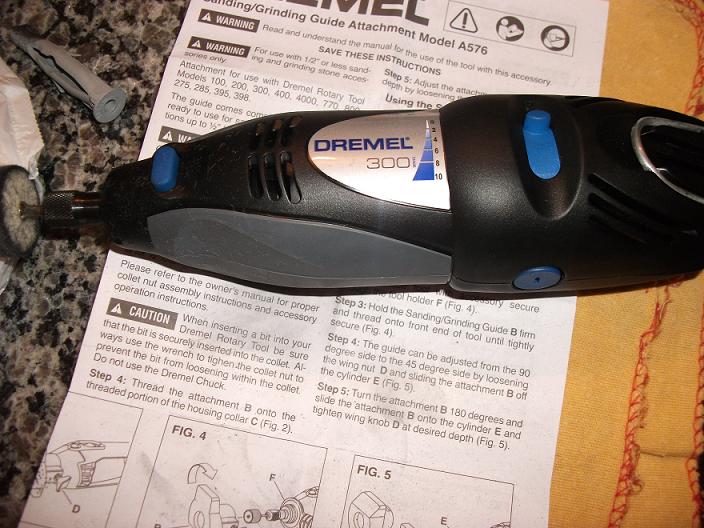 Esta é a Dremel que eu utilizei